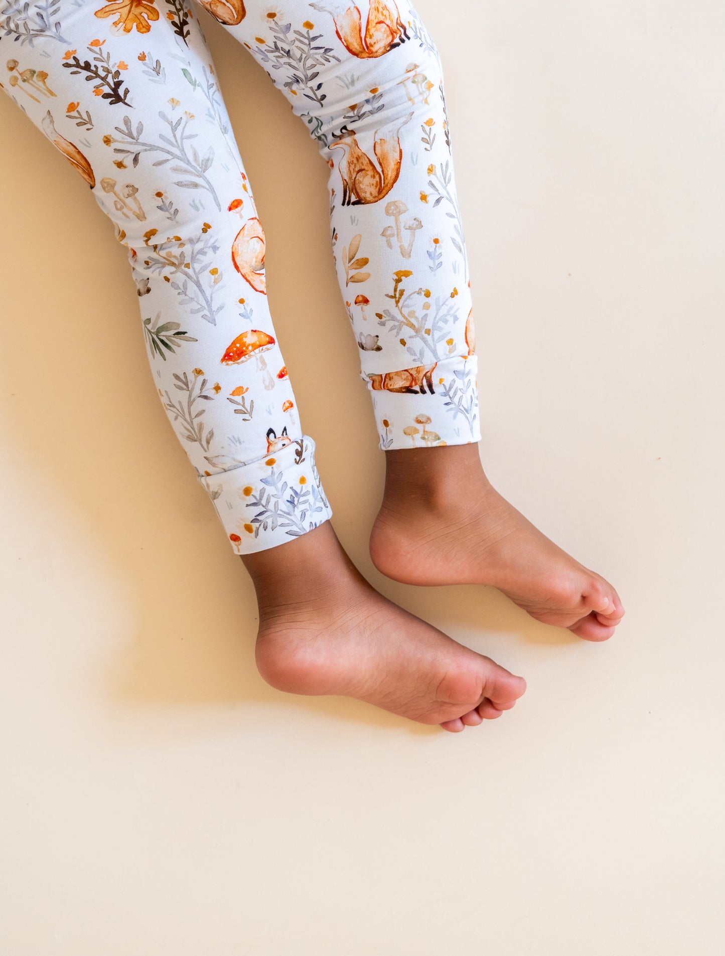 Woodland Foxes StretchLuxe Two-Piece Pajama Set