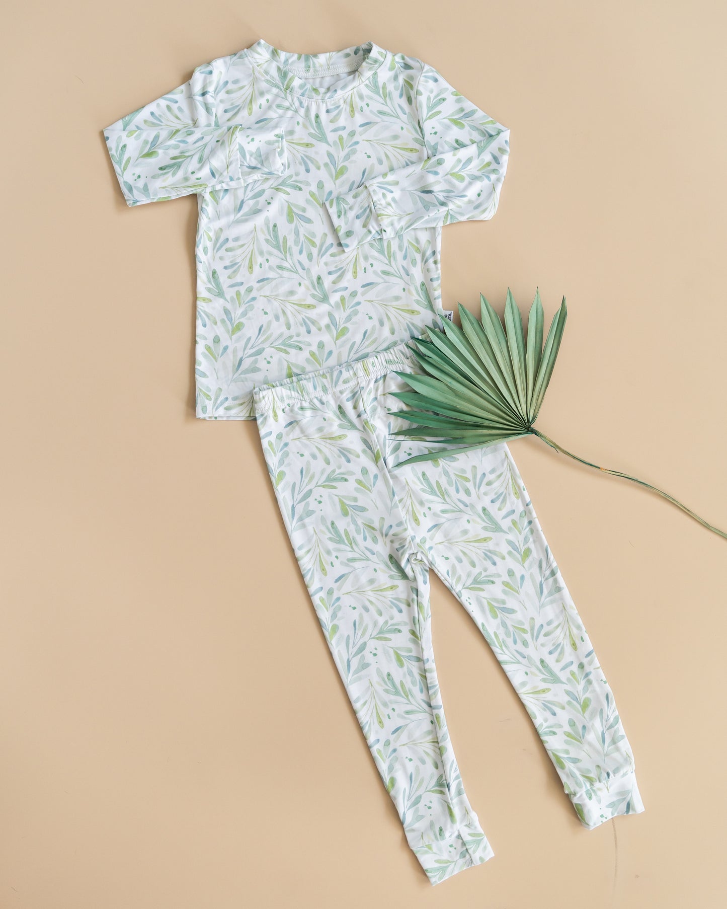 Baywood Eucalyptus StretchLuxe Two-Piece Pajama Set