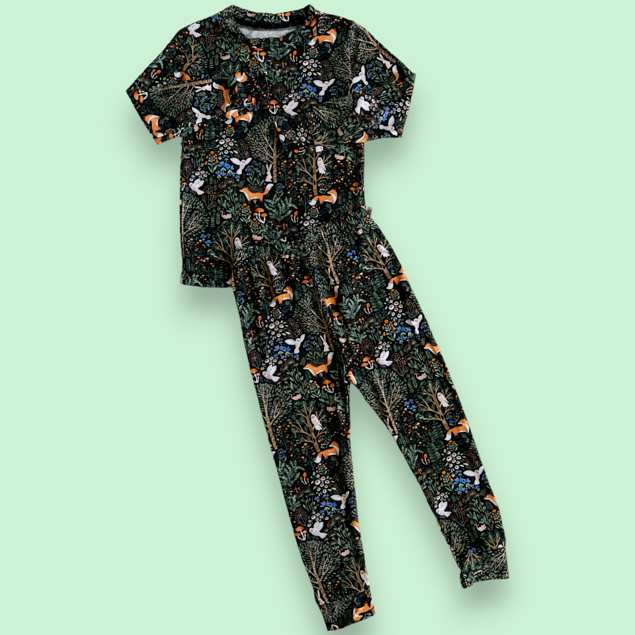 Forest Fairytale StretchLuxe Two-Piece Pajama Set