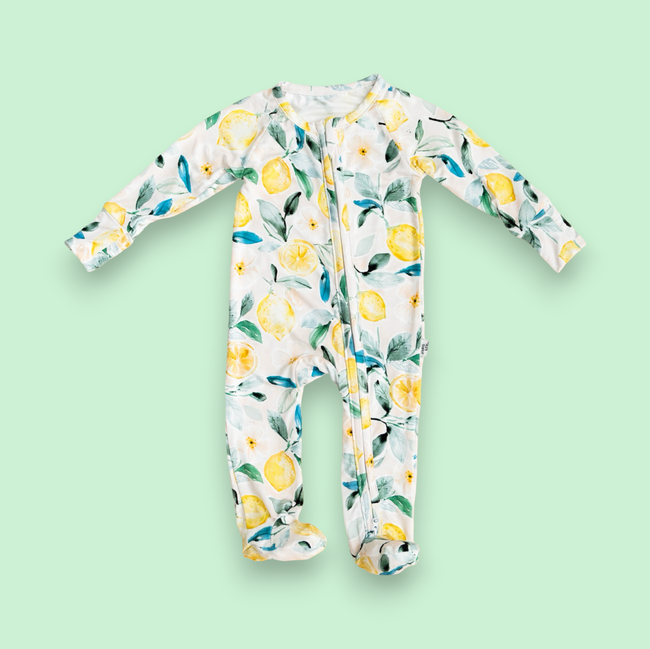 Lemonade StretchLuxe Zip Footie